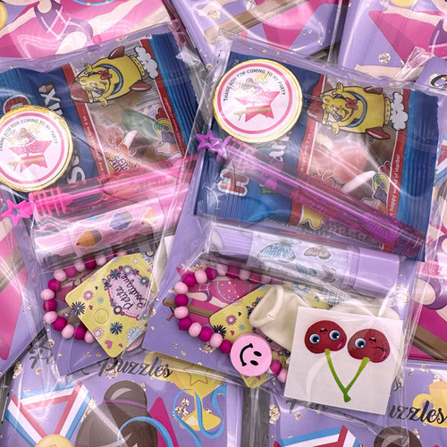 Gymnastic Party Bag filler pack for girls birthday parties