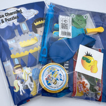 Prince Charming Party Bag filler pack for boy’s birthday parties