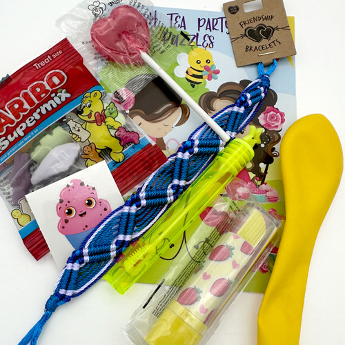 English Tea Party Themed Party Bag Contents