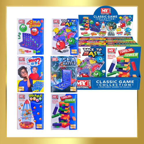 Classic Travel Size Boxed Classic Games Favourites – Perfect Stocking Filler or Grotto Gift