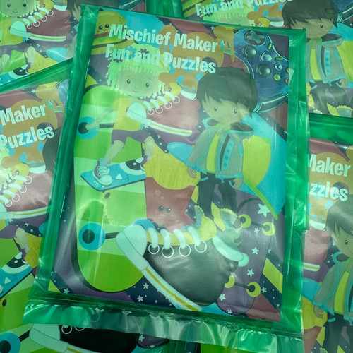 Mischief Maker Filled Party Bag in Forest Green | Party Bag Kids