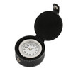 Travel Alarm Clock in Faux Leather Case