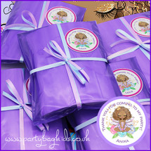 Fairy Princess Personalised Party Bag in Purple