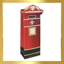 Red Postbox Bottle Gift Bag for Christmas
