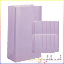 Lilac Paper Party Bag Pack of 10
