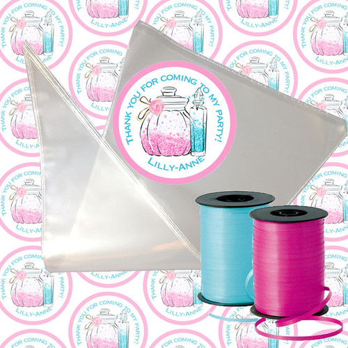 Pamper party candy cone kit