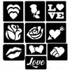 Valentines Collection of Tattoo Stencils