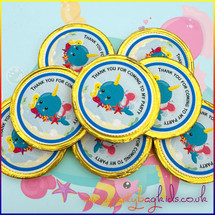Under the Sea Chocolate Coins