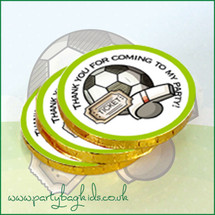 Football Whistle Chocolate Coins