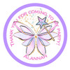 Fairy Wings Party Stickers