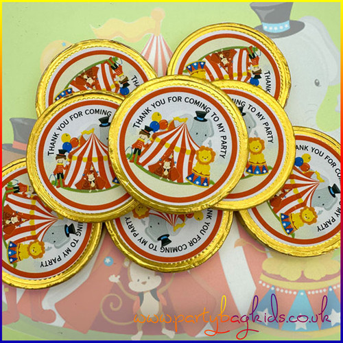 Circus Chocolate Coins