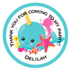 Under the Sea Party Bag Sticker