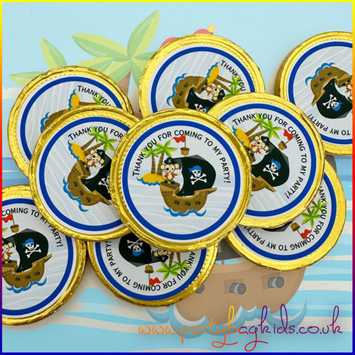 Pirate Party Chocolate Coins