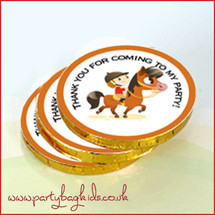 Pony Party Chocolate Coins