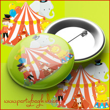 Circus Party Pin Badge