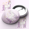 Cute Unicorn Pin Badge