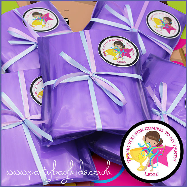 Gymnasts Personalised Party Bag
