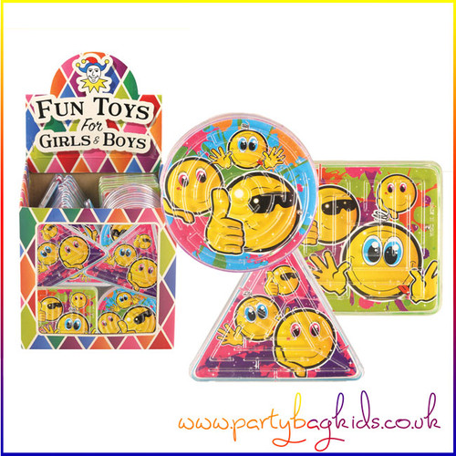 Smile Face Maze Puzzles Pack of Three