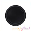Midnight Black 7 in Round Paper Plate