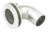 90 Degree Barbed Thru Hull / 3/4" / 3/4" / 2-3/4"
