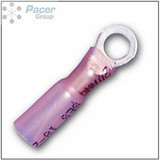 Heat Shrink Ring Terminal 22-18AWG / 1/4"