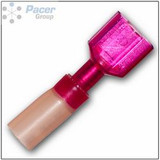 Heat Shrink Disconnect Male Fully Insulated / 22-18AWG