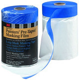 Masking Film With Tape / 35 X 25 Yd