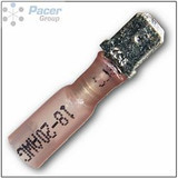 Heat Shrink Disconnect Male Partially Insulated / 22-18AWG