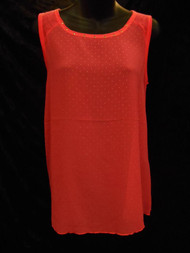 Polyester with gold studs