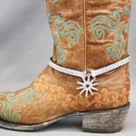 RHINESTONE SPUR BOOT CHARM