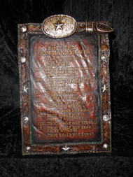 BUCKLE TEN COMMANDMENTS