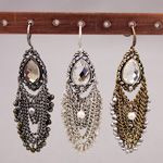 TEARDROP CHAIN EARRING