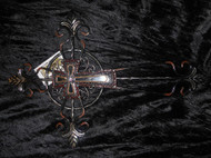 Metal Wall Cross Mirror