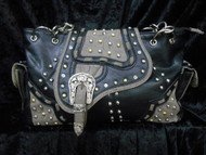 SADDLE BUCKLE PURSE