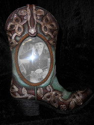 COWBOOOT 3.5X5 PHOTO FRAME