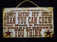 bitin off more than you can chew