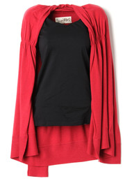 Aventura Annalise Cardigan - Cardinal