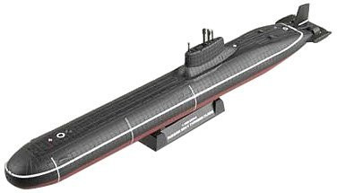 1:700 Russian Navy Typhoon Class Submarine Assembly Model Buidling Model Kits