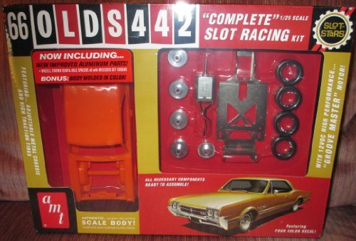 amt 66' OLDS 442 Slot Car Race Model Kit
