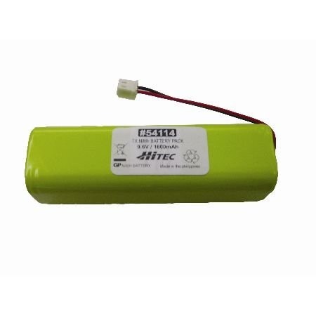 Hitec Tx Battery 9.6V 1600mAh NiMH: Flash, Laser, Eclipse ~ 54114
