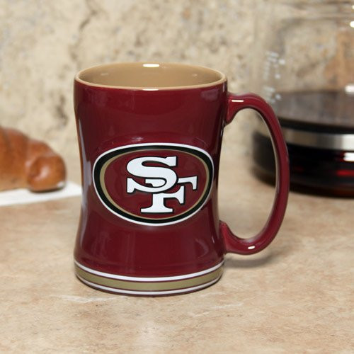 San Francisco 49ers Coffee Mug - 15oz Sculpted