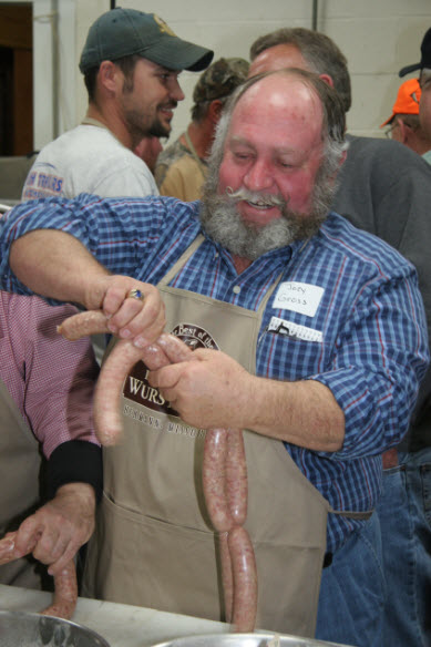 Sausage Making 101 Class Tying the Brat Knot