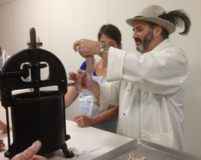 Wurstmeister Mike Sausage Making Class