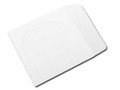 100g White Paper Sleeves CD/DVD Window with Flap