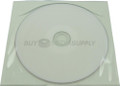 Tamper Evident Clear Plastic Sleeve CD/DVD / Adhesive Back