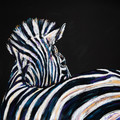 Zebra silk scarf
