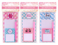 MD2409 3pce Stationery Set

$2.40 plus GST

If you love a list, then this gift has your name on it!  Never miss a thing with our 3pce Stationery Set, keeping you organised all day, every day!  Shopping list measures 9 x 19cm, notepad measures 6.4 x 8.5cm.  New design.

Product Info: a 3pce stationery set featuring shopping list, note pad and pen. 
