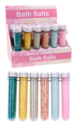 MD2441 Bath Salts

$1.50 plus GST

Take time for yourself and slip into a warm bath filled with our delightful Bath Salts!  With 6 lovely fragrances, me time has never looked so good!  80g, tube length 14cm.  New product.

Product Info: a test tube with screw top lid filled with bath salts available in 6 fragrances: orange, mint, vanilla, rose, green tea and lavender.  80g.