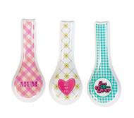 MD2446 Melamine Spoon Holder

$1.20 plus GST

Forget mess with our handy Melamine Spoon Holder!  Perfectly complements our Melamine Tray.  Product measure 27.5 x 11cm.  New design. 

Product Info: a melamine spoon holder that comes in 3 new designs: pink check (I Love You Mum), white/yellow/pink (Best Mum Ever) and jade check (Best Mum Ever).