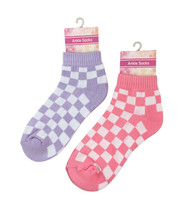 MD2467 Ankle Socks

$2.40 plus GST

Check out our Ankle Socks!  With fabulous check pattern and colourway, these cute socks will be your go-to pair!  Ladies size 2-8.  New design.

Product Info: A pair of ankle socks, available in 2 designs: pink/white check and purple/white check.